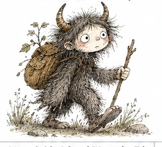#040 Crosshatched Wild Storybook