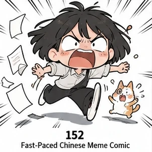 #152 Fast-Paced Chinese Meme Comic