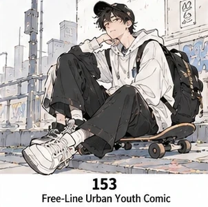 #153 Free-Line Urban Youth Comic