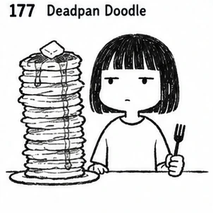 #177 Deadpan Doodle